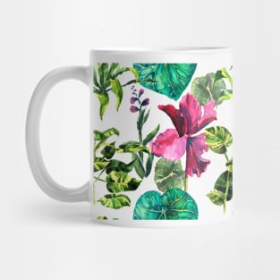 Seamless tropical flower Mug